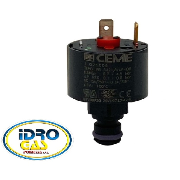 PRESSOSTATO ASSOLUTO CEME X COMPACT