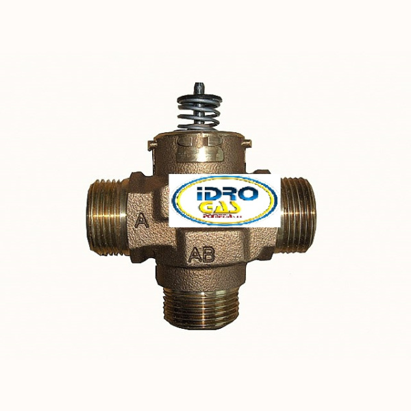 CORPO OTTONE 1 VALVOLA 3 VIE HONEYWELL