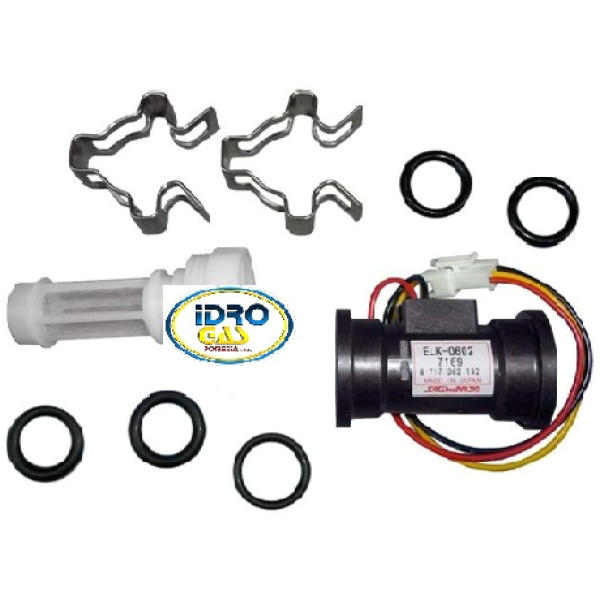 TURBINA FLUSSOSTATO + FILTRO + CLIPS